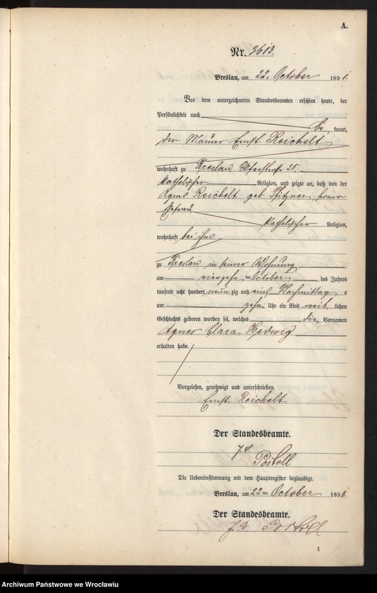 image.from.unit.number "Księga urodzeń Wrocław III 1891 t.10"