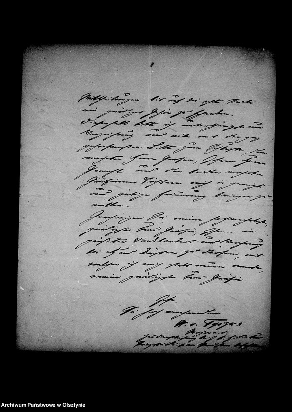 image.from.unit.number "/H. v. Tyszka- Ribben, Marie geb. Koschkull, Emma v. Ziegler geb. v. Tyszka an Anna Gfin Lehndorff geb. Hahn/"