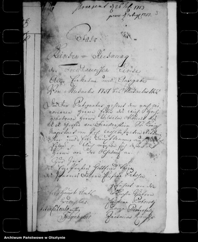 image.from.unit.number "Jahr-Rechnungen der Frödenauschen Kirche [Erbhauptamts-Exemplar]"