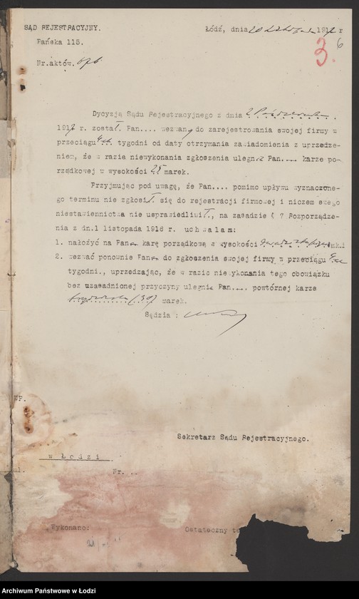 Obraz 8 z jednostki "Seweryn Rajgrodzki – przedstawiciel głównej ajentury Towarzystwa L’ Urbaine"