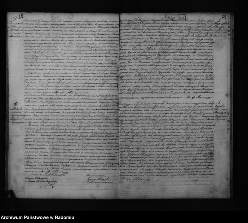 Obraz 18 z jednostki "Dublkat uroždennyh, brakosočetannnyh i umerših v rimsko-katoličeskom prihode Kazanov 1874 goda"