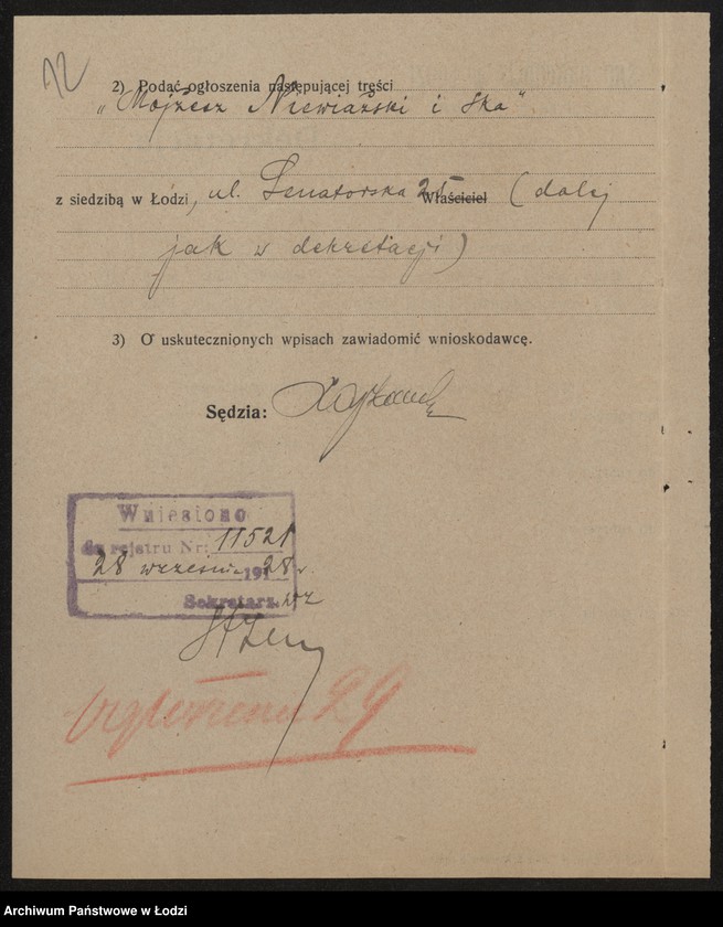 Obraz 14 z jednostki "Mojżesz Nieważski i s-ka- blicharnia zarobkowa"