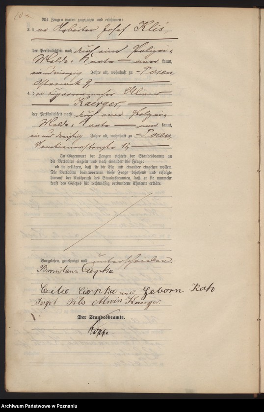 Obraz 13 z jednostki "Księga małżeństw t. II"