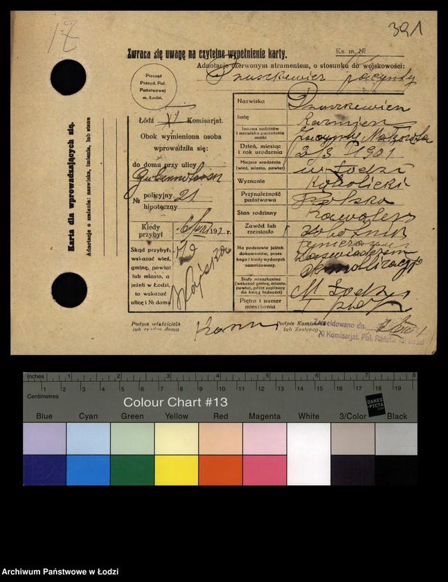 image.from.unit.number "[Spis ludności Łodzi] Drelichowski - Droszcz"