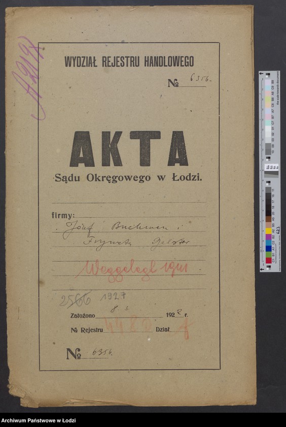 Obraz 2 z jednostki "Józef Buchman i F.Galster- sprzedaz wód gazowych"