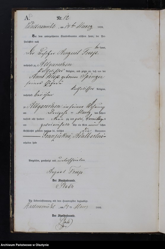 image.from.unit.number "Geburts-Neben-Register Nr 1 - 61"
