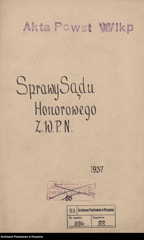image.from.unit.number "Sprawy Sądu Honorowego Związku Weteranów Powstań Narodowych."