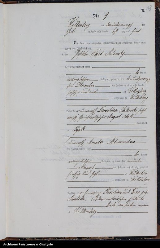 image.from.unit.number "Heiraths-Neben-Register Nr 1 - 23"
