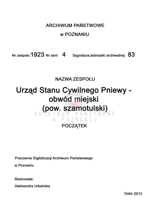 Obraz 3 z jednostki "Księga zgonów"