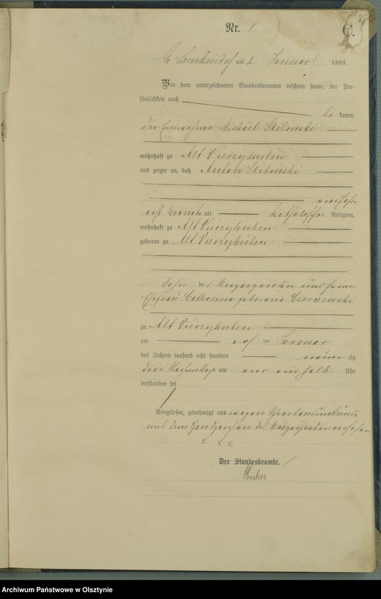 image.from.unit.number "Sterbe-Haupt-Register Nr 1 - 68 i 1 - 49"