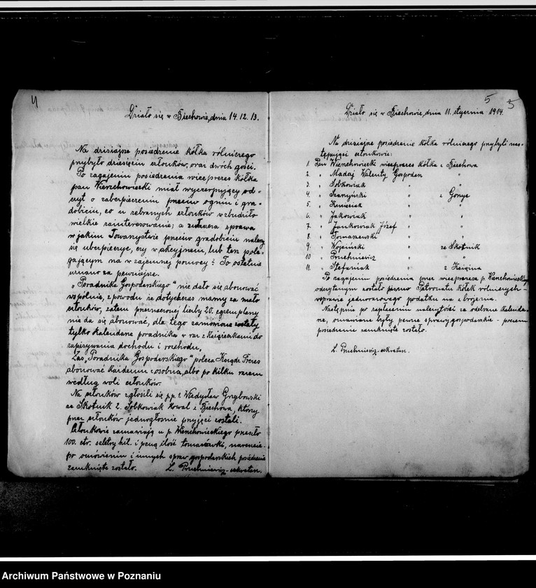 Obraz 8 z jednostki "Protokólarz zebrań"