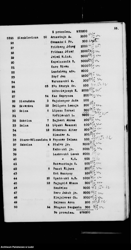 Obraz 18 z jednostki "Rejestr poborczy"