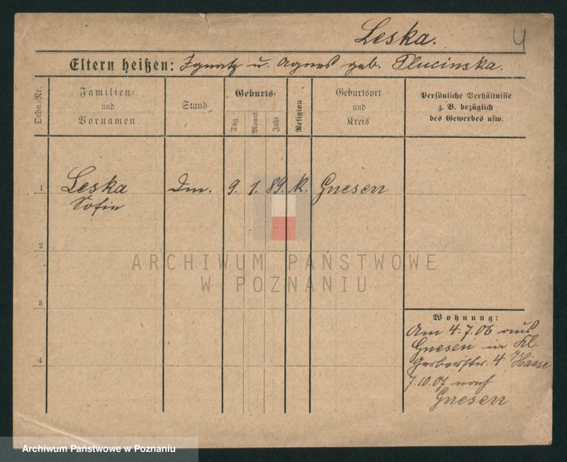 Obraz 4 z jednostki "Lesk - Leszczyszyn"