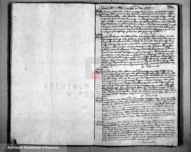 Obraz 13 z jednostki "Duplikat urodzonych, zaślubionych i zgonów"