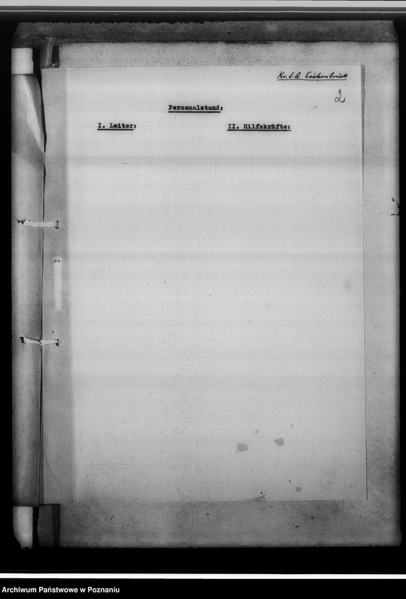 Obraz 6 z jednostki "[Korespondencja w sprawach organizacyjnych i działalności], Kreissippenamt Eichenbrück[/Wągrowiec]"