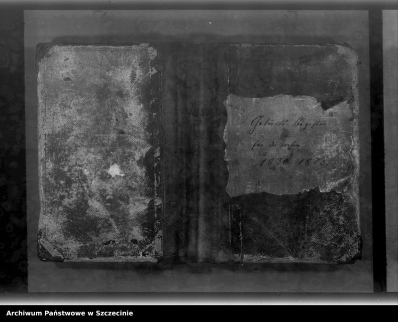 image.from.unit.number "Kirchen-Buch von den Gebornen und Getauften der Parochie Schmolsin (Smołdzino, słup.) angef. D. 1n.Octbr. 1830."