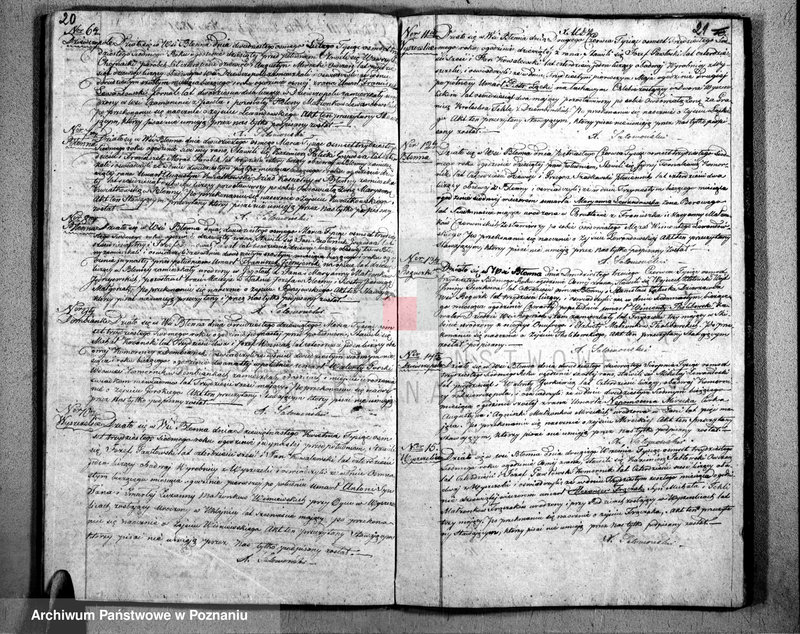 Obraz 14 z jednostki "Duplikat urodzonych, zaślubionych i zgonów"
