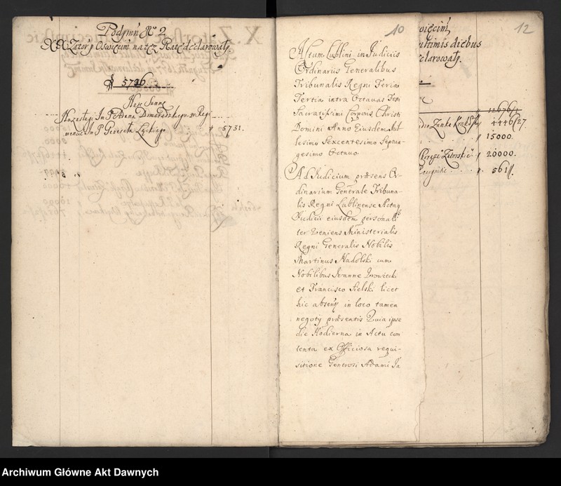 image.from.unit.number "Raptularz podatków anni 1677."