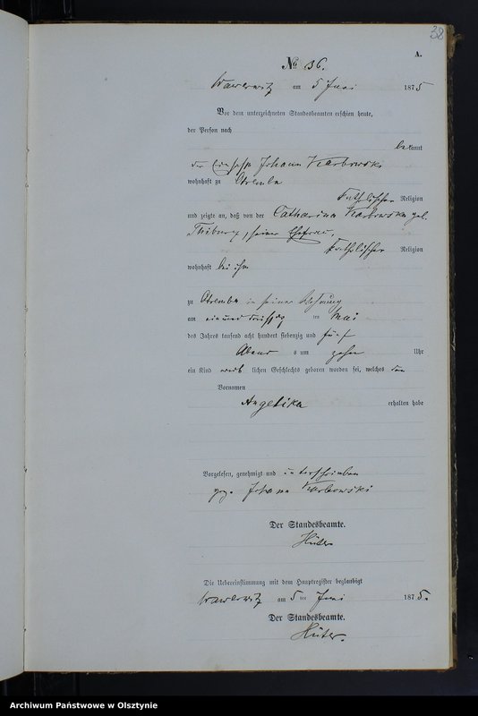 image.from.team "Urząd Stanu Cywilnego w Wielkich Bałówkach pow. nowomiejski"