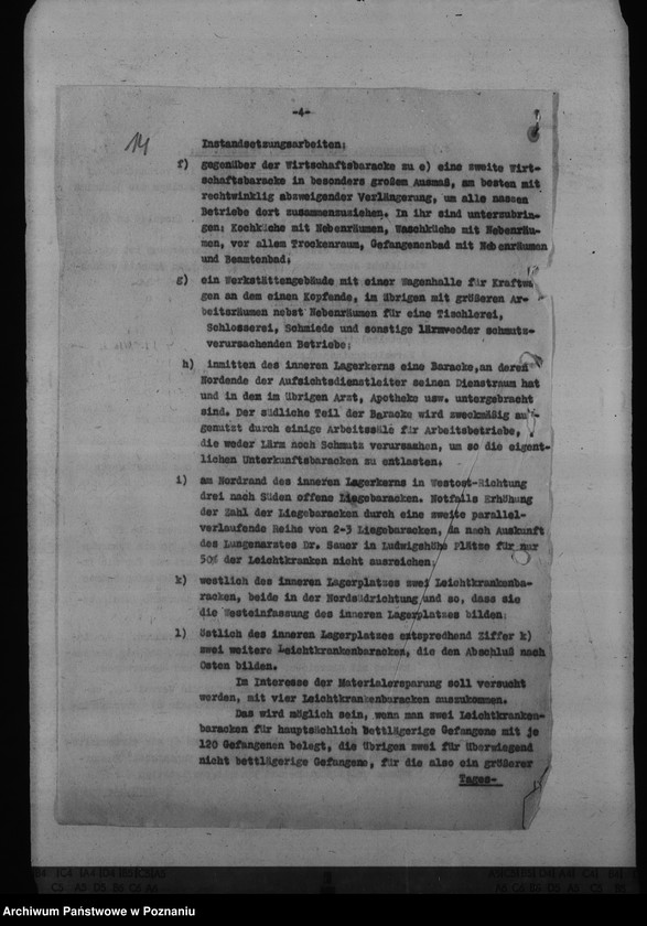 Obraz 17 z jednostki "Zakład dla chorych na gruźlicę w Gostyninie - plany założenia"