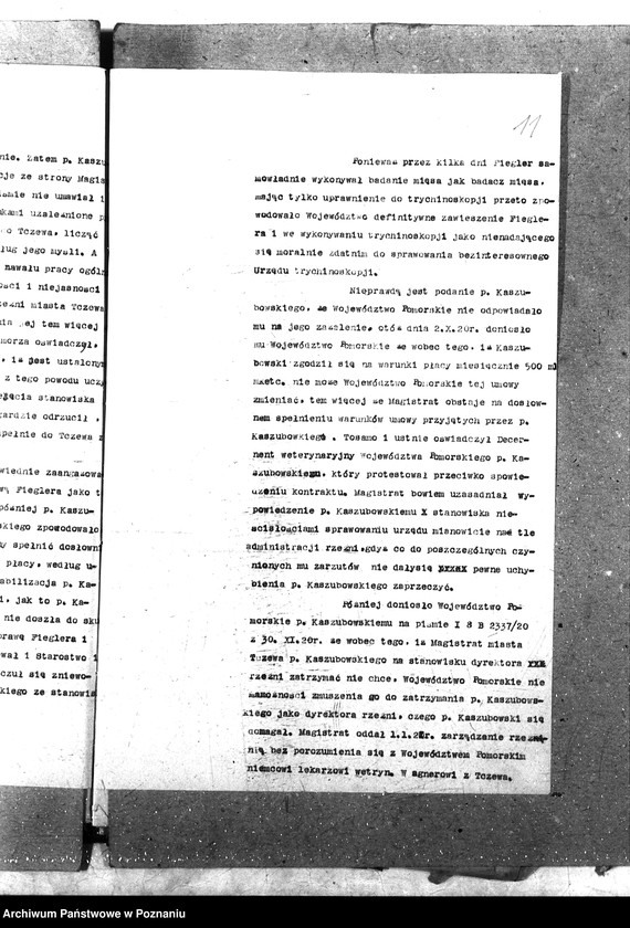 Obraz 16 z jednostki "Pow. lekarz Weterynaryjny Kościerzyna"