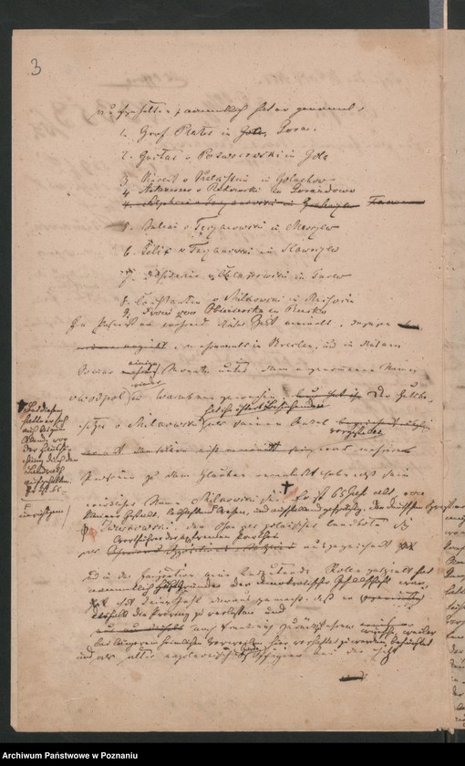 Obraz 6 z jednostki "A. betr. den polnischen Emigranten Valentin von Zwierkowski"