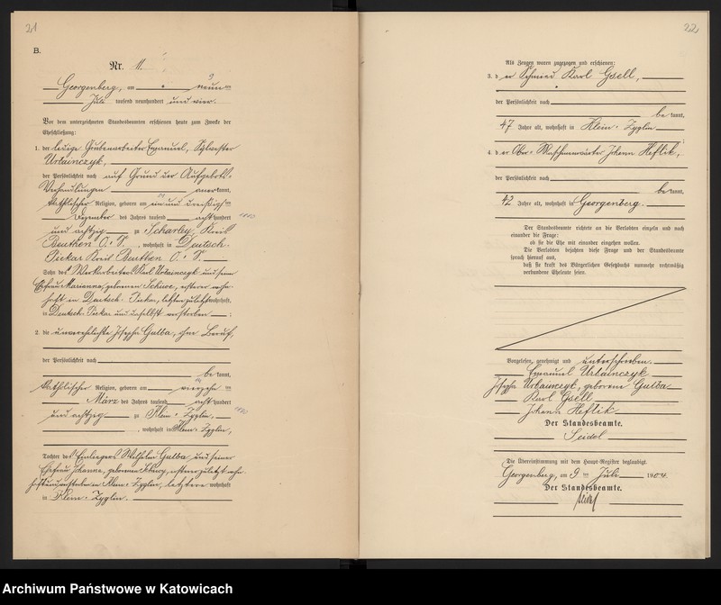 image.from.unit.number "Księga małżeństw nr 1-23"