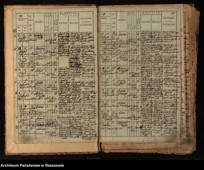 image.from.unit.number "Księga urodzeń - Wola Rafałowska"