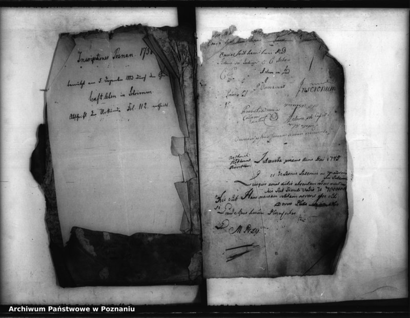 Obraz 3 z jednostki "Inscriptiones, resignationes [protocollon]"