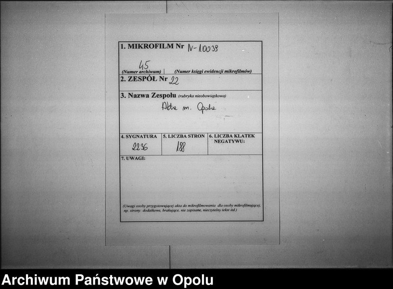 Obraz 2 z jednostki "Acta betreffend die Schneider-Zunft zu Oppeln Vol. I"