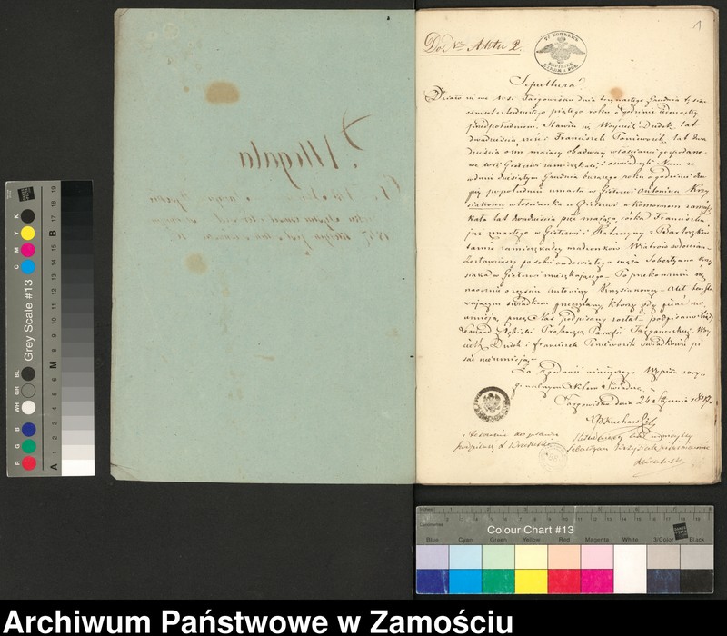 image.from.unit.number "Alegaty do ksiąg urodzeń, małżeństw i zgonów z lat 1847 – 1849"