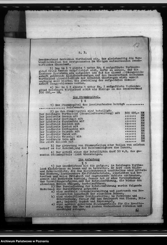 Obraz 17 z jednostki "Zweckverband "Gaubahnen Wartheland" Band I"