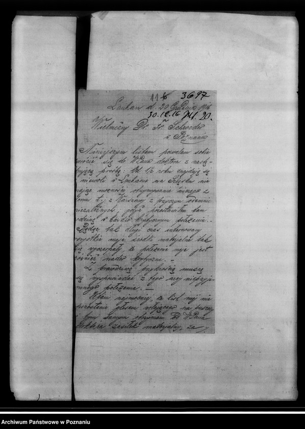 Obraz 17 z jednostki "Korespondencja - listy jeńców wojennych o pomoc materialną z obozu Laubau."