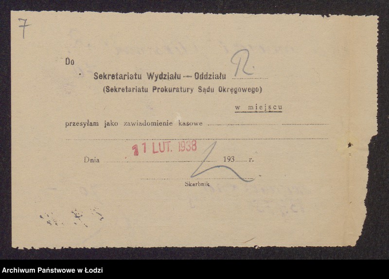 Obraz 9 z jednostki "Majer Markowicz, Szlama Gliksman- sprzedaż i przerób przędzy"