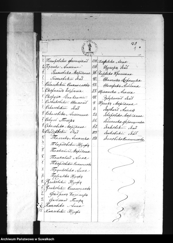 image.from.unit.number "Akta zgonów wyznania rzymsko-katolickiego parafii w Janówce z lat 1890-1895"