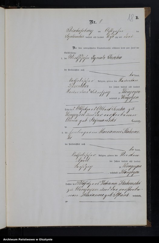 image.from.unit.number "Heiraths-Neben-Register Nr 1 - 20"