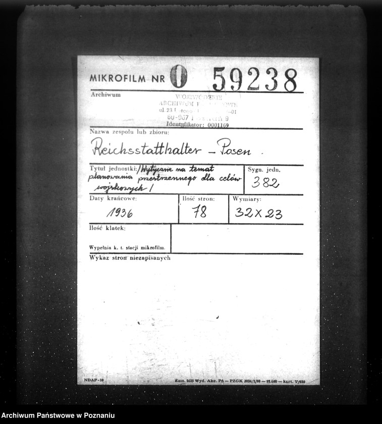 Obraz 2 z jednostki "Wytyczne na temat planowania przestrzennego dla celów wojskowych"