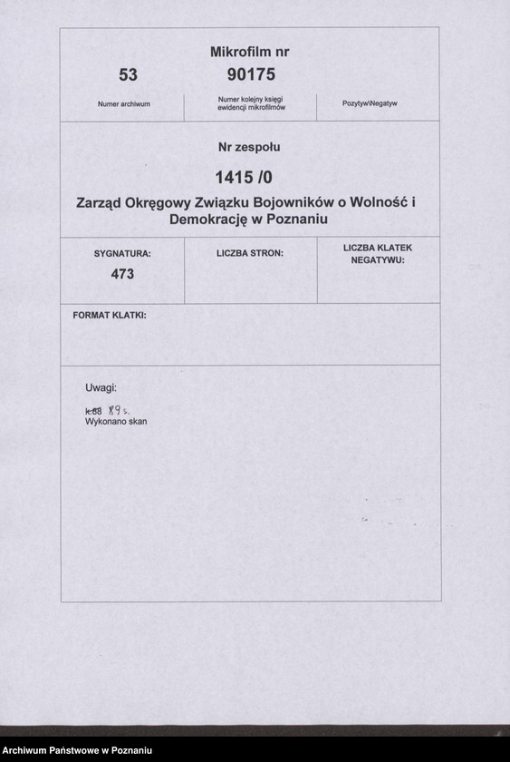 Obraz 5 z jednostki "Życiorysy powstańców wielkopolskich: S - tom l /Saberniak Tomasz - Sieradzki Piotr/."