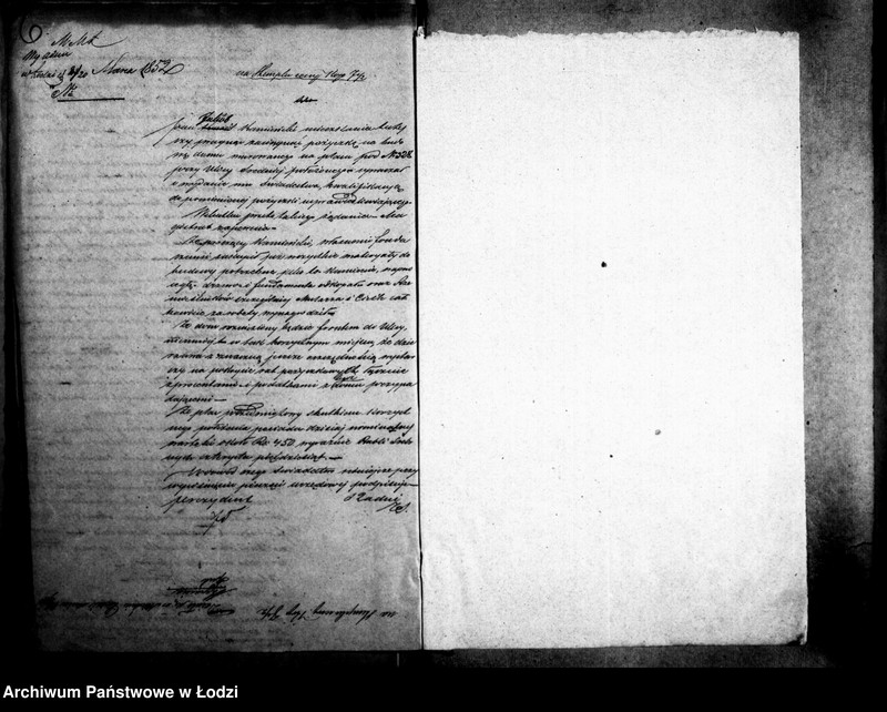 Obraz 9 z jednostki "Akta tyczące się pożyczki Jakuba Kamińskiego"