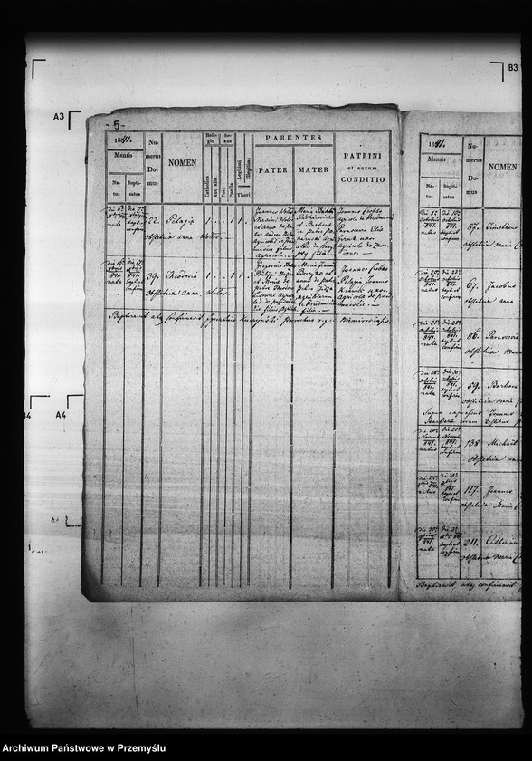 Obraz 9 z jednostki "[Kopie ksiąg metrykalnych parafii Niemirów z filiami Wólka Niemirowska i Przedmieście (dekanat Niemirów)]"