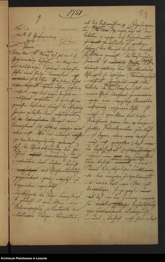 Obraz 8 z jednostki "[Die Anstellung des Polizeikommissars Willner]"