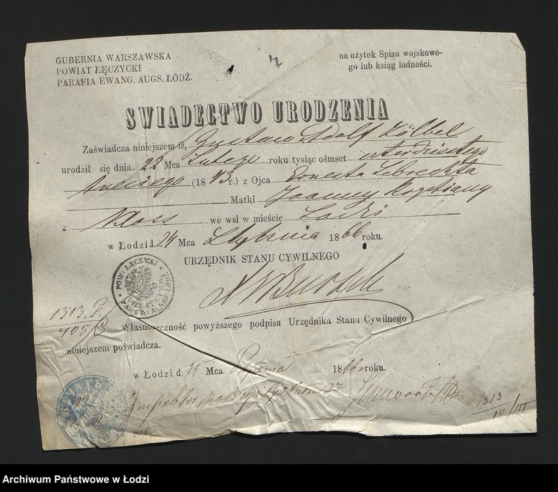 Obraz 9 z jednostki "[Aneksy od nr 1313 do nr 1335]"