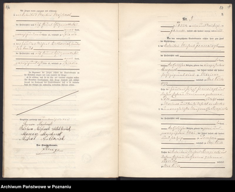 Obraz 11 z jednostki "Księga małżeństw"