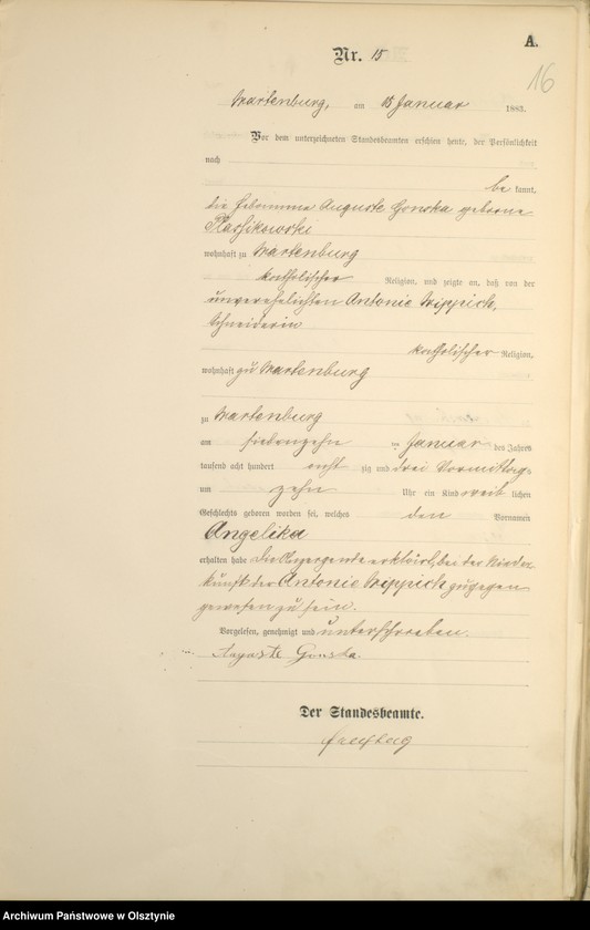 image.from.unit.number "Geburts-Haupt-Register Nr 1 - 254"