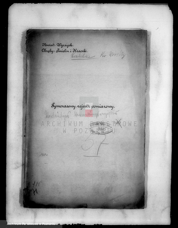 Obraz 4 z jednostki "Tymczasowy rejestr pomiarowy majątku Śmielin i Kraczki"