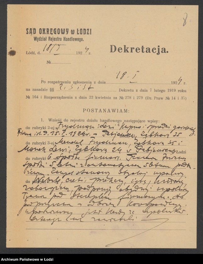 Obraz 10 z jednostki "Frydman i Lewi – kupno i sprzedaż garderoby"