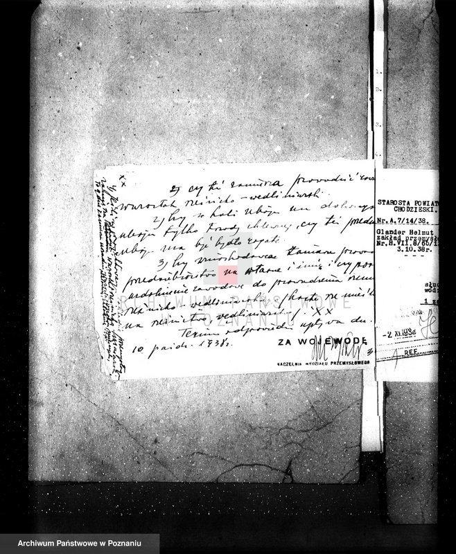 Obraz 16 z jednostki "Projekt budowy hali uboju H. Glandera w Zelgniewie"