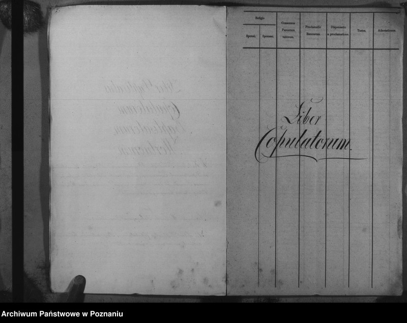 Obraz 4 z jednostki "Duplicat baptisatorum, copulatorum, mortuorum"