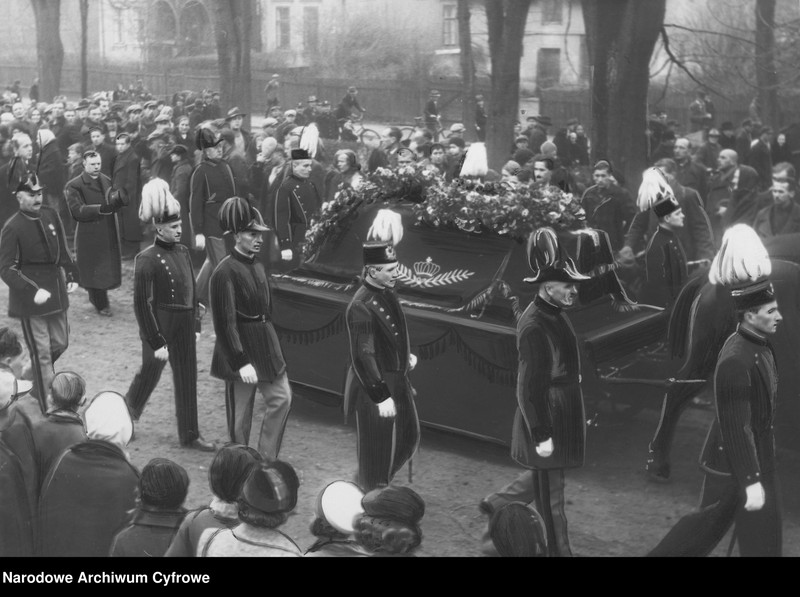 image.from.unit.number "Pogrzeb księcia pszczyńskiego Jana Henryka XV von Hochberg"