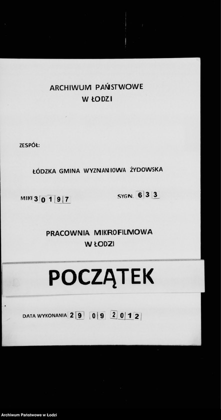 Obraz 1 z jednostki "Rejestr poborczy"